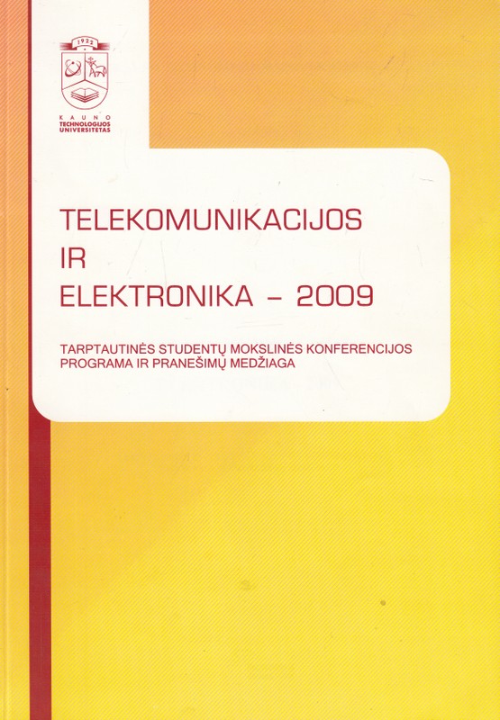 Telekomunikacijos ir elektronika - 2009