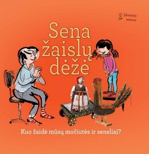 Sena žaislų dėžė