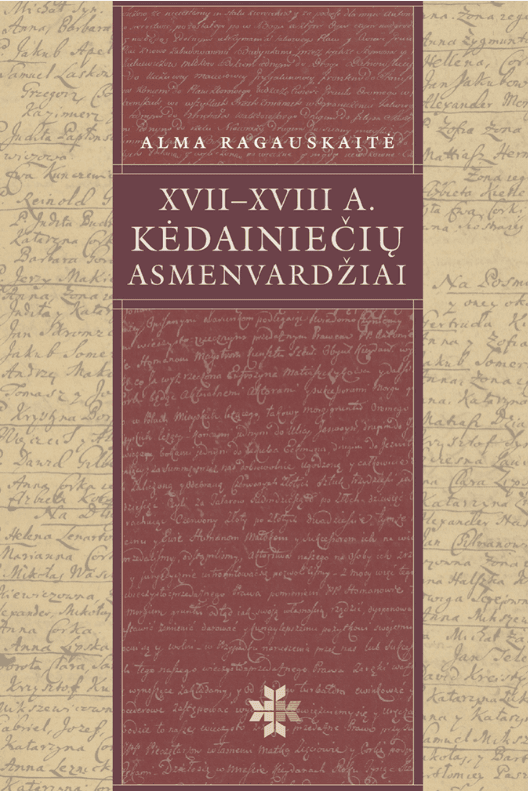 XVII–XVIII a. kėdainiečių asmenvardžiai