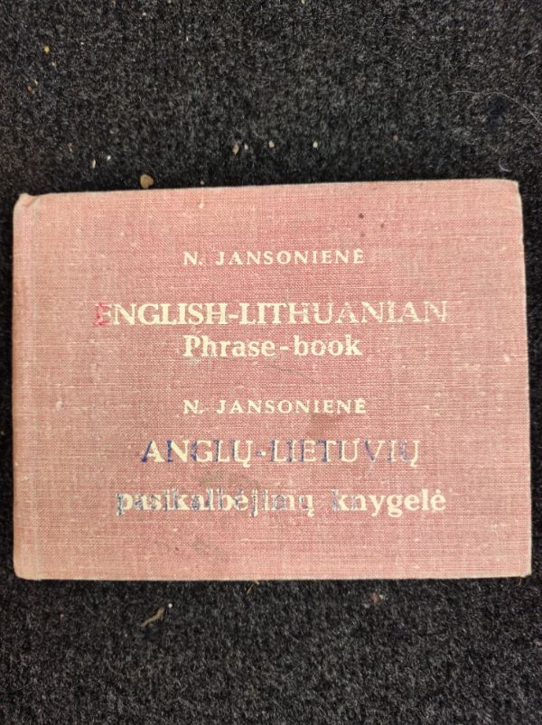 Anglų - lietuvių pasikalbėjimų knygelė