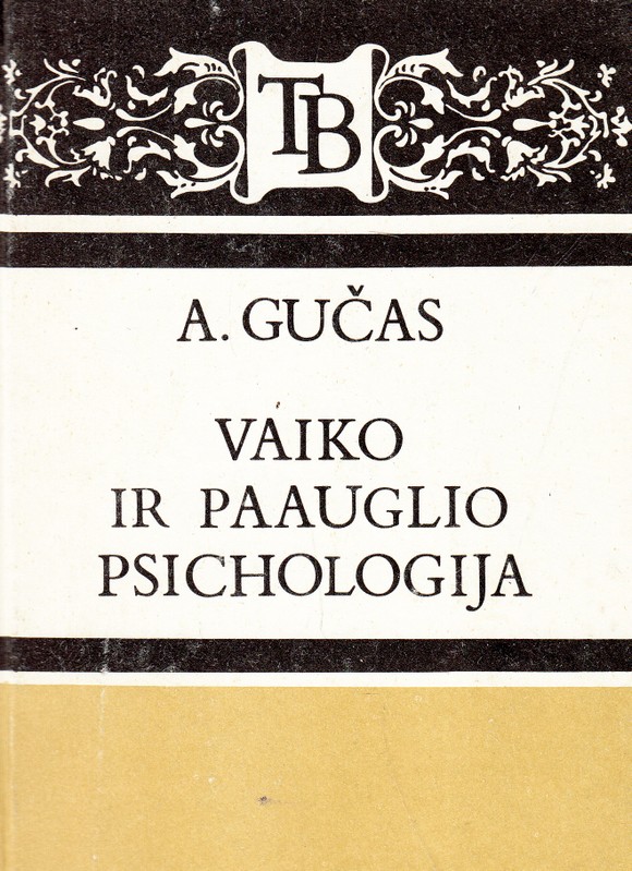 Vaiko ir paauglio psichologija (1990)