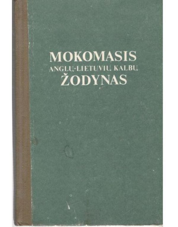 Mokomasis lietuvių - anglų kalbų žodynas