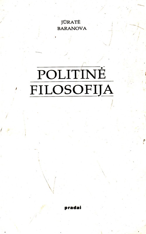 Politinė filosofija