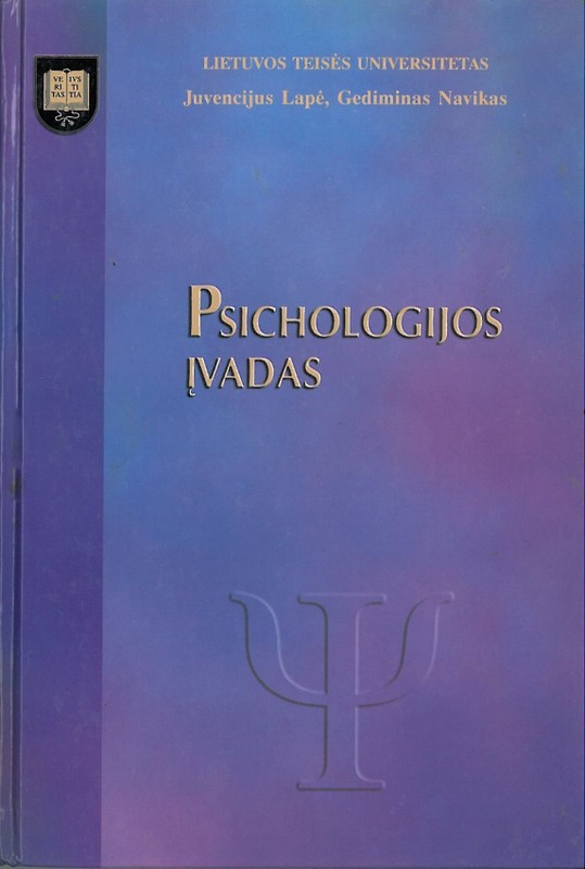 Psichologijos įvadas