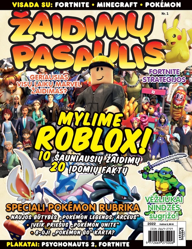 Roblox. Žurnalas 2022/1