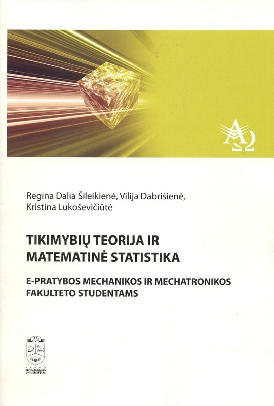 Tikimybių teorija ir matematinė statistika