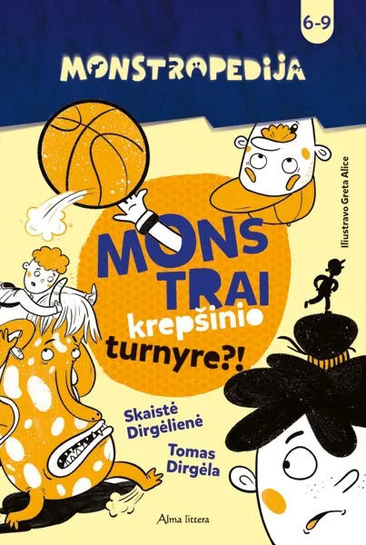 Monstropedija. Monstrai krepšinio turnyre