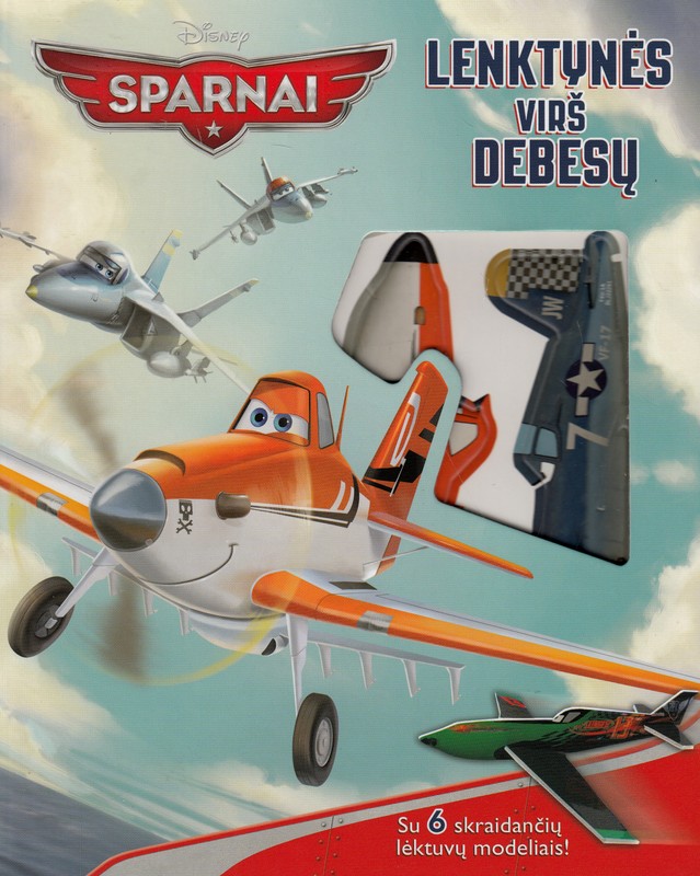 Sparnai. Lenktynės virš debesų (su 6 skraidančių lėktuvų modeliais)
