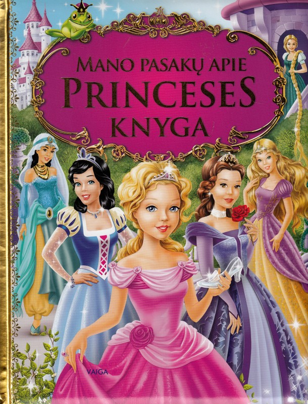 Mano pasakų apie princeses knyga
