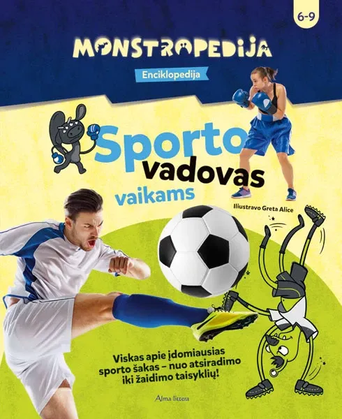 Monstropedija. Sporto vadovas vaikams