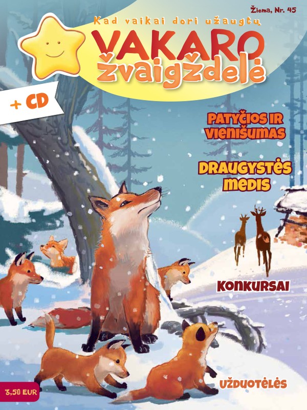 Vakaro žvaigždelė Nr. 45 (su CD)