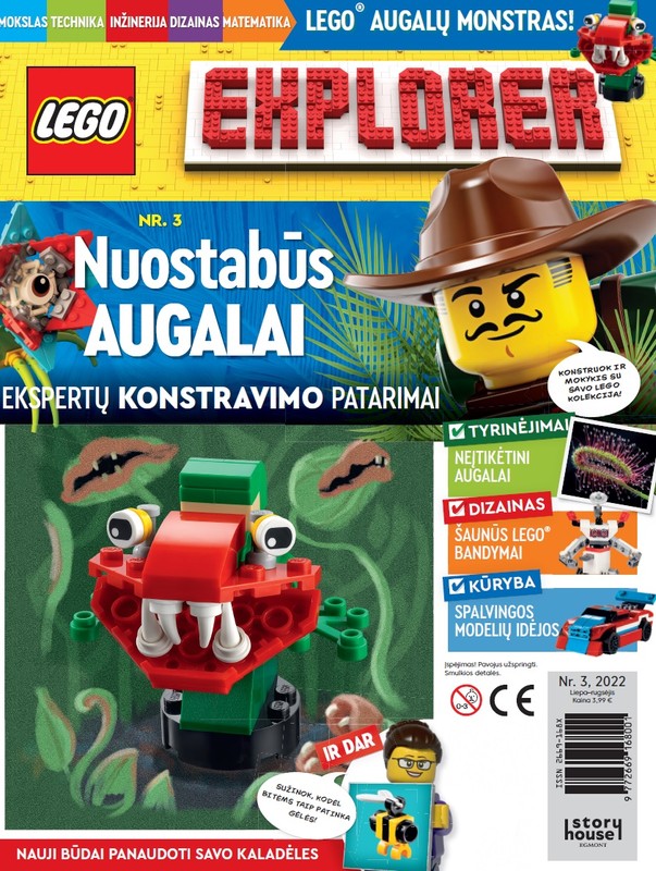 Lego Explorer. Žurnalas 2022/3