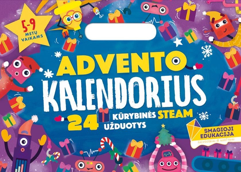 Advento kalendorius. 24 kūrybinės STEAM užduotys