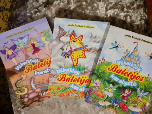 "Užkeiktoji Baletijos karalystė I-III dalys (3 knygos)