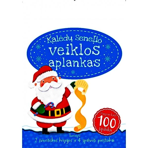 „Kalėdų Senelio veiklos aplankas“ 3+