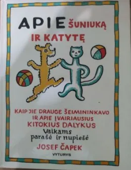 Apie šuniuką ir katytę