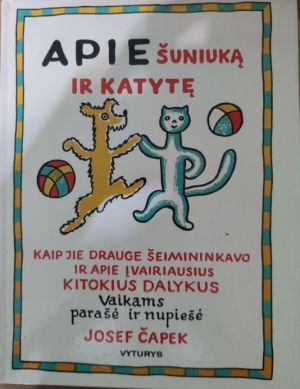 Apie šuniuką ir katytę