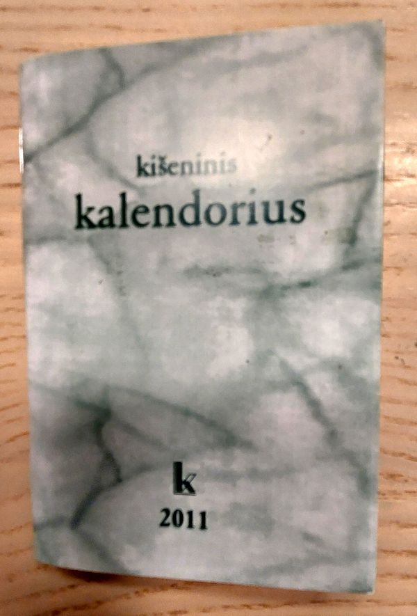 Kišeninis kalendorius 2011