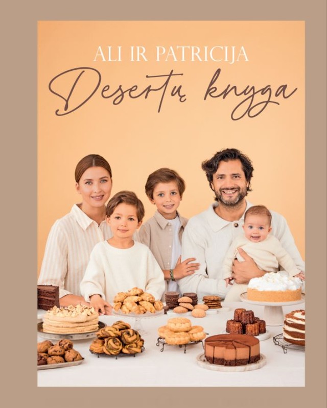 Ali ir Patricija. Desertų knyga