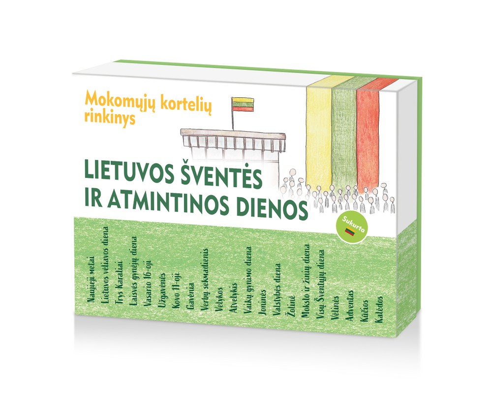 Mokomosios kortelės „Lietuvos šventės ir atmintinos dienos“