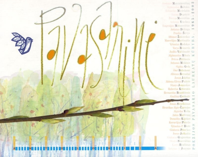 Pavasarinė antologija. Poezijos pavasario laureatų kūryba. 1965–2003