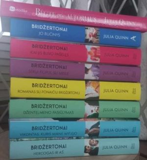VISAS Julia Quinn Bridžertonų serijos aštuntukas!