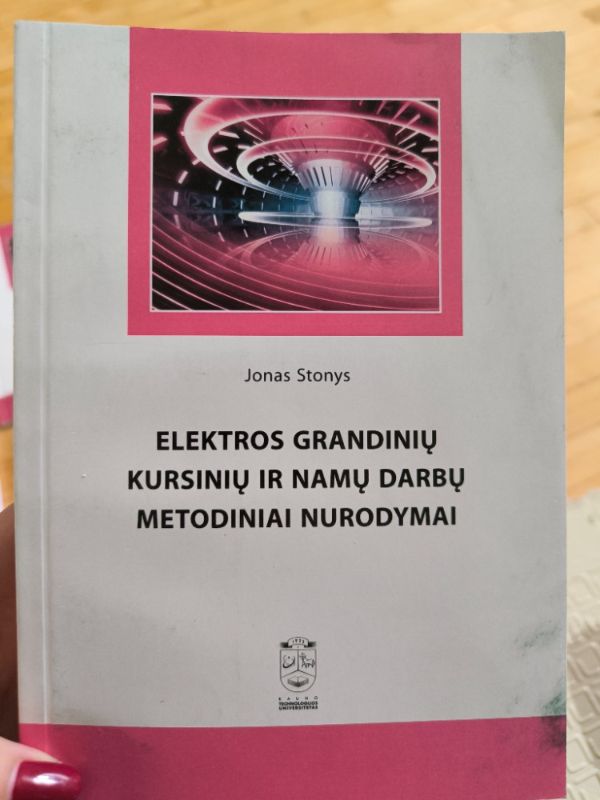 Elektros grandinių kursinių ir namų darbų metodiniai nurodymai