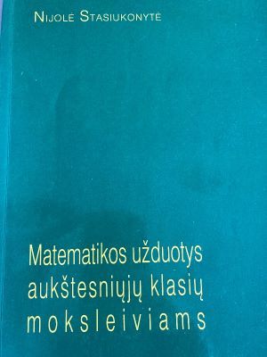 Matematikos užduotys