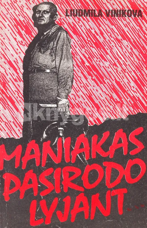 Maniakas pasirodo lyjant