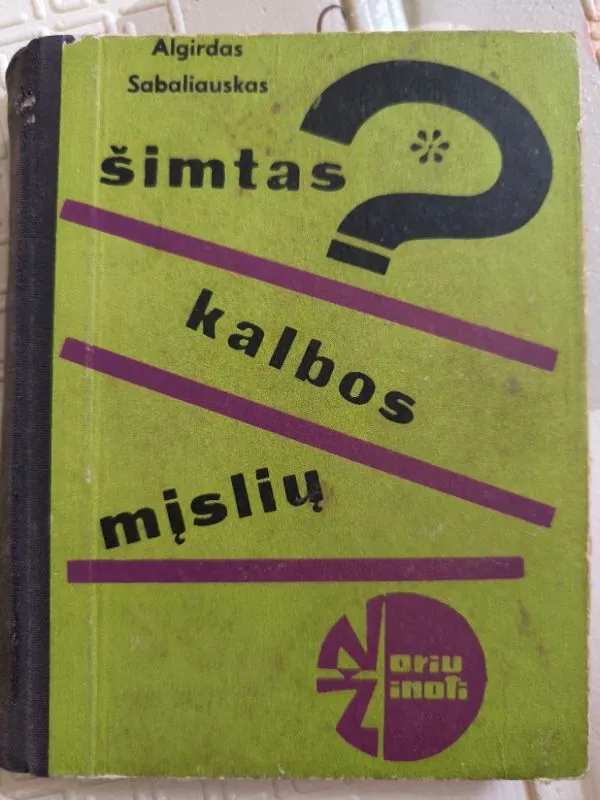 Šimtas kalbos mįslių