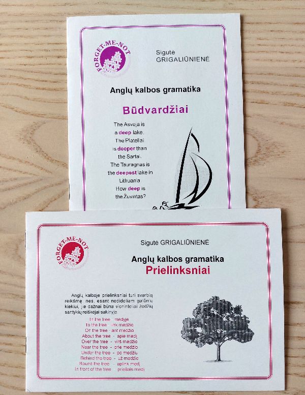Anglų kalbos gramatika Prielinksniai Būdvardžiai