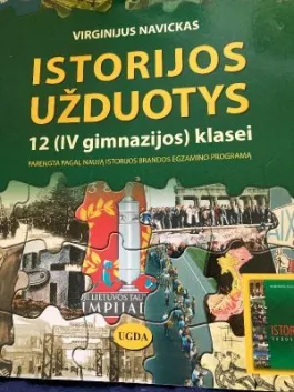 Istorijos užduotys 12 klasei