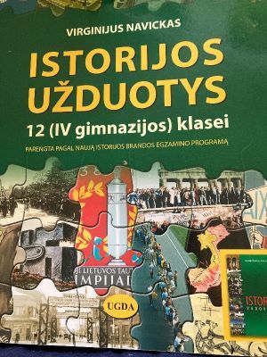 Istorijos užduotys 12 klasei