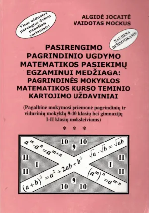 Pasirengimo pagrindinio ugdymo matematikos pasiekimų egzaminui medžiaga: