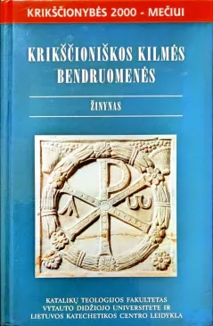 Krikščioniškos kilmės bendruomenės : žinynas
