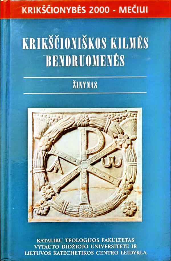 Krikščioniškos kilmės bendruomenės : žinynas