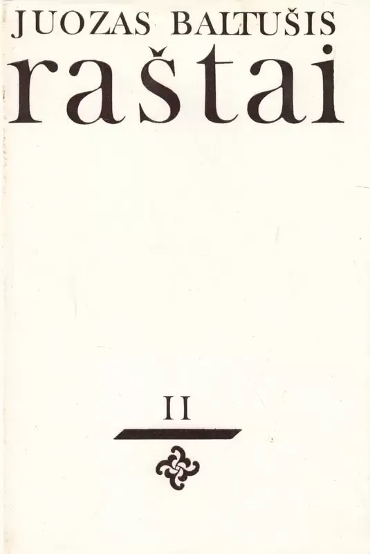Raštai 2 tomas