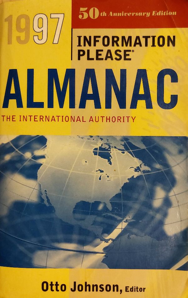 1997 Information Please Almanac The international authority 50th Anniversary Etd
