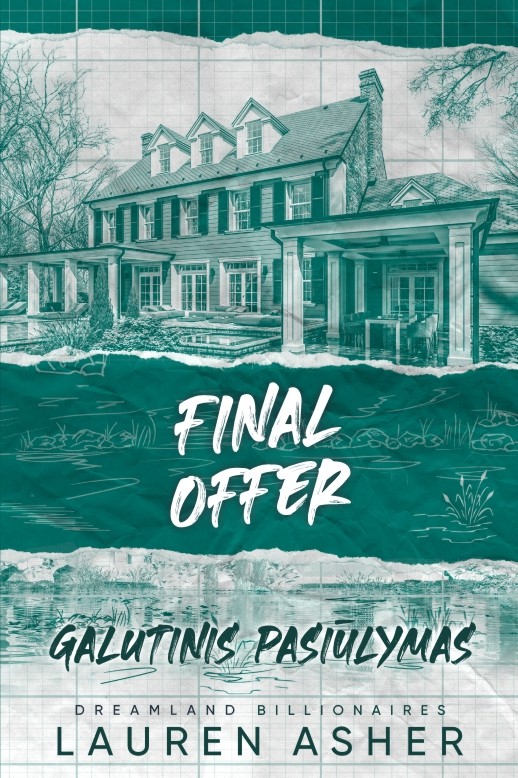 Final offer. Galutinis pasiūlymas. Serija Dreamland Billionaires. 3 knyga