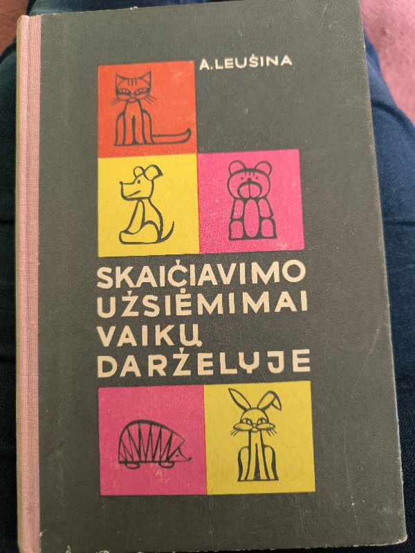 Skaičiavimo užsiėmimai vaikų darželyje