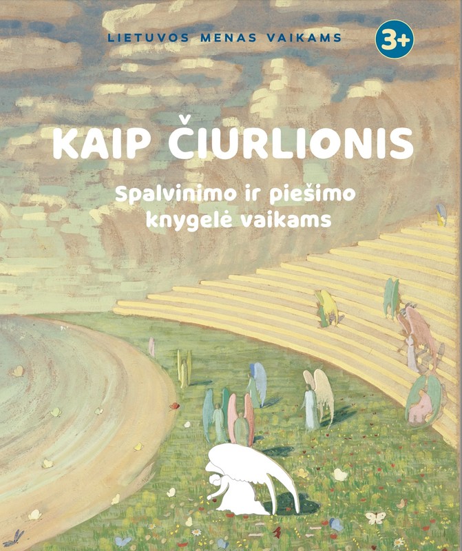 Kaip Čiurlionis. Spalvinimo ir piešimo knygelė vaikams