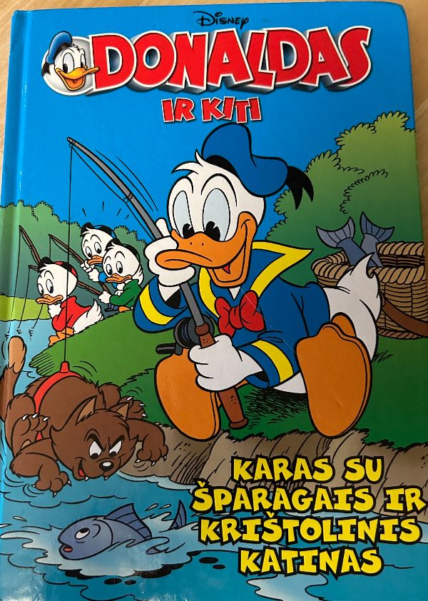 Donaldas ir kiti. Karas su šparagais ir krištolinis katinas