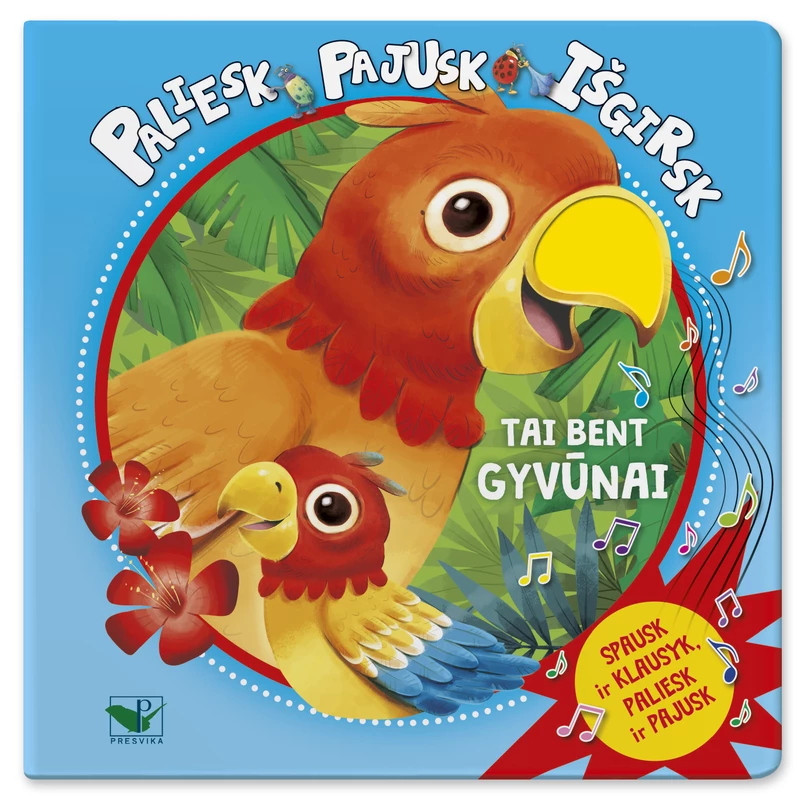 Paliesk, pajusk, išgirsk! Tai bent gyvūnai
