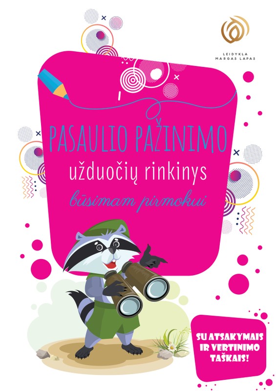 Pasaulio pažinimo užduočių rinkinys būsimam pirmokui
