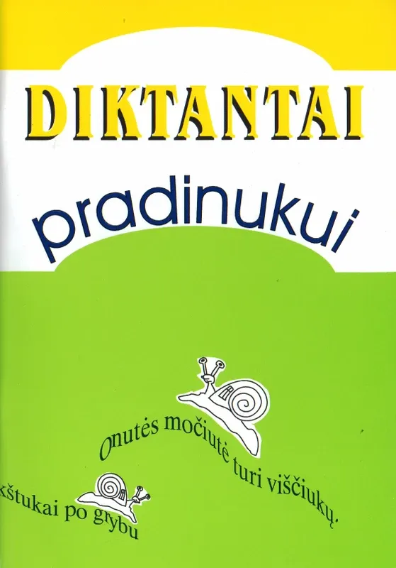 Diktantai pradinukui