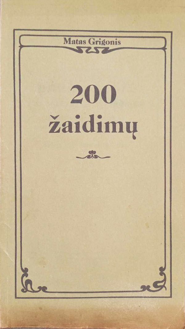 200 žaidimų