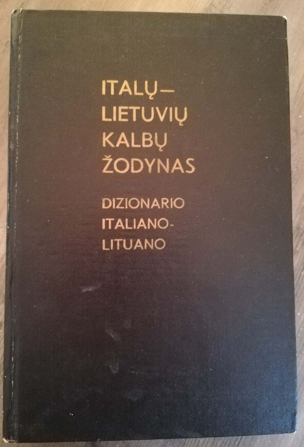 Italų-lietuvių kalbų žodynas