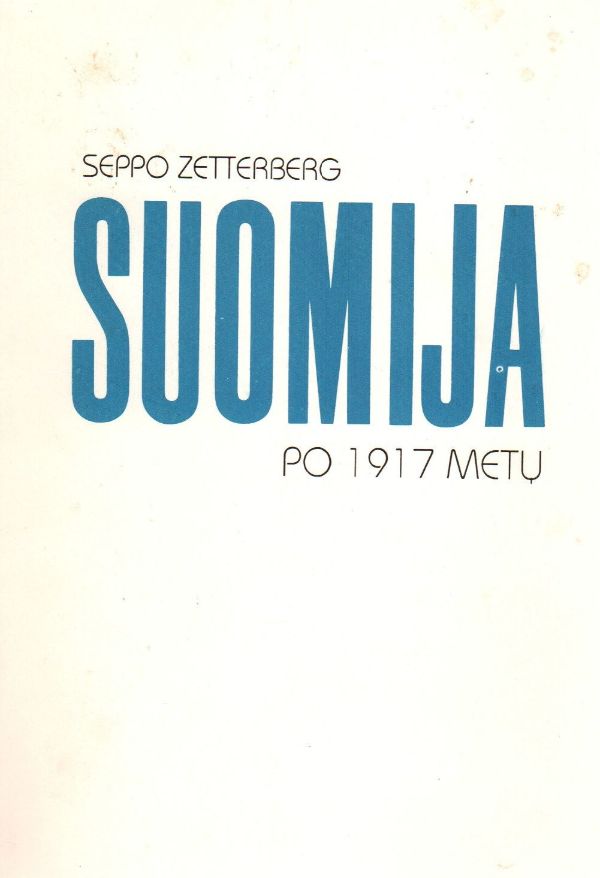 Suomija po 1917 metų