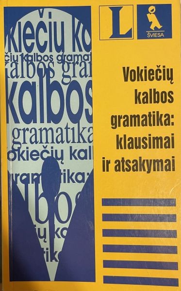 Vokiečių kalbos gramatika