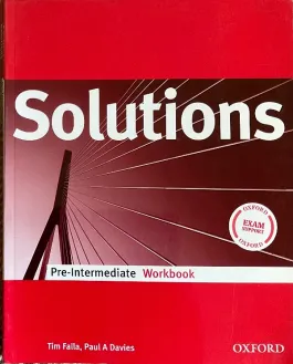 Solutions Pre-intermediate Workbook